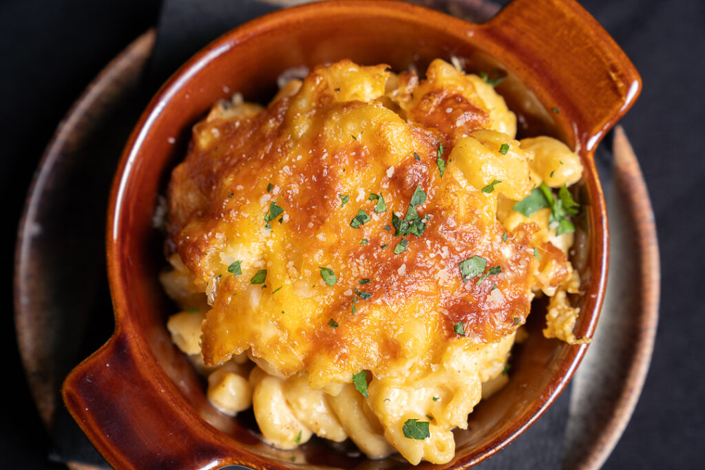 Savory bowl of Mac and Cheese